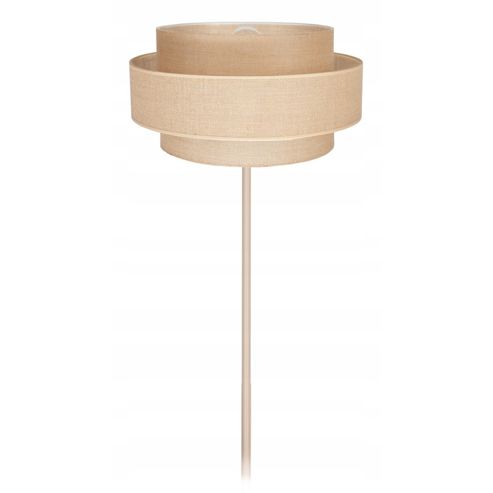 Підлогова лампа Glimex NOWOCZESNA E27 60 Вт, бежева