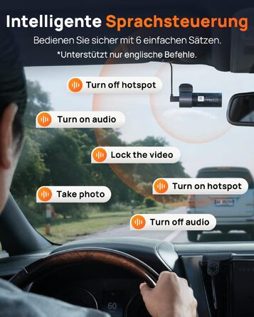 Автомобільний відеореєстратор 70mai M310 Plus 4K з цілодобовим моніторингом паркування, чорний