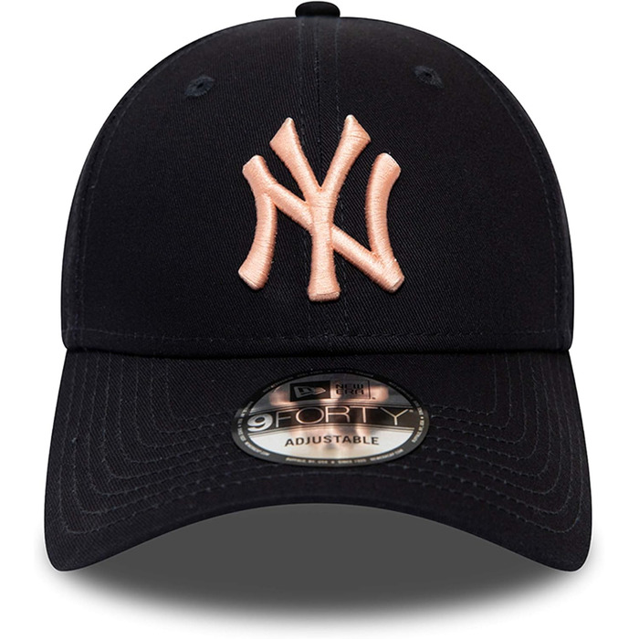 Кепка New Era Trucker 9Forty MLB (Янкис/Доджерс) - жіноча, універсальний розмір, темно-синій/рожевий