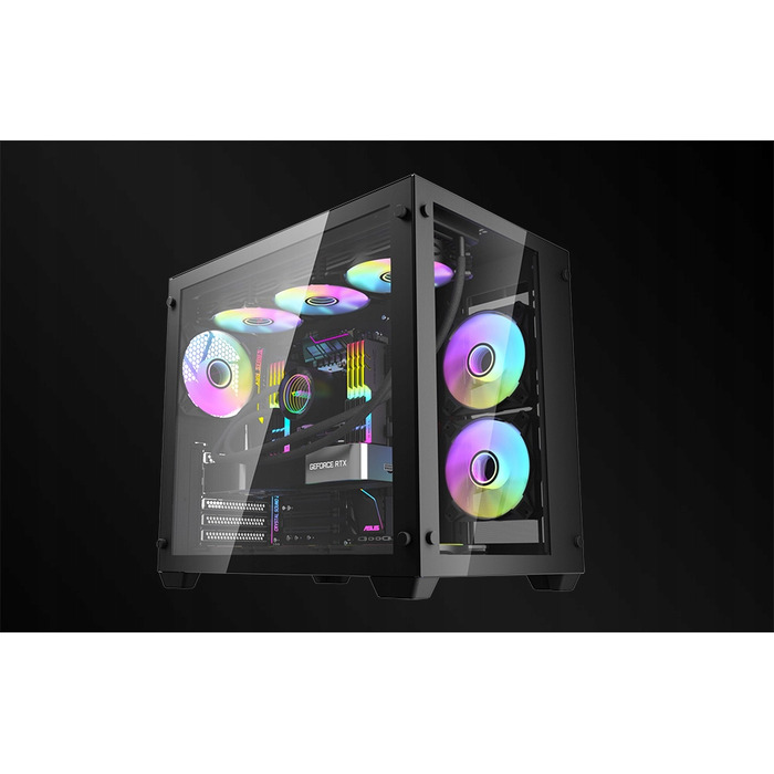 Корпус DarkFlash C285 Cube Case, чорний