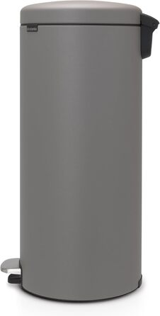 Відро Brabantia Treteimer 30L з внутрішнім відром, чорний матовий, 34x30x68 см