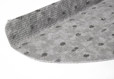 Сходинкові килимки Andiamo Paris - набір 15 шт. - самоклеючі килимки для сходів, сірі, 23 x 65 см - захист від подряпин та зносу