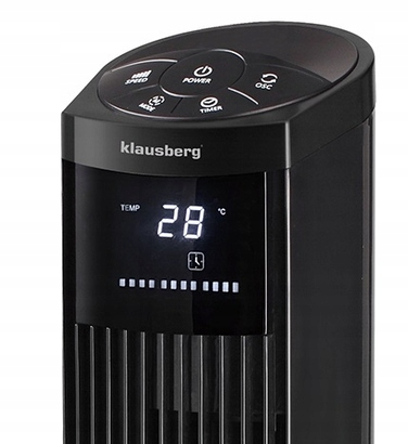 Колонний вентилятор Klausberg KB-7876, чорний
