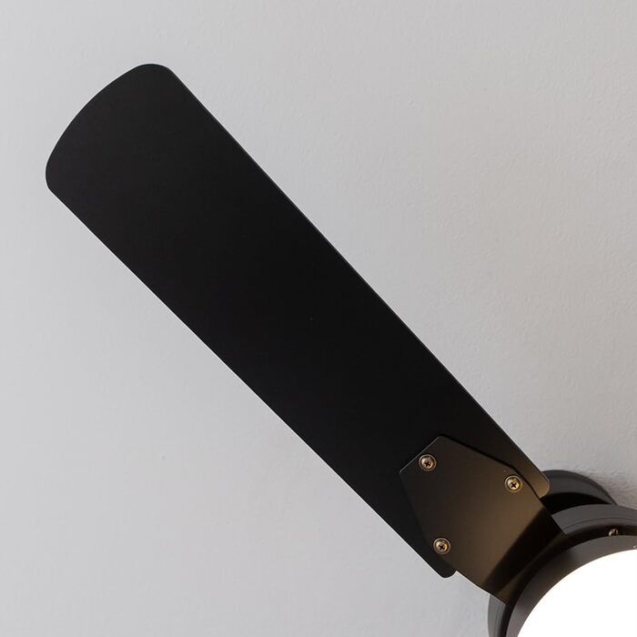 Стеляний вентилятор Cecotec EnergySilence Aero 450 IronBlack з підсвічуванням, 50W, діаметр 106 см, 3 швидкості, 4 лопаті, зимово-літній режим