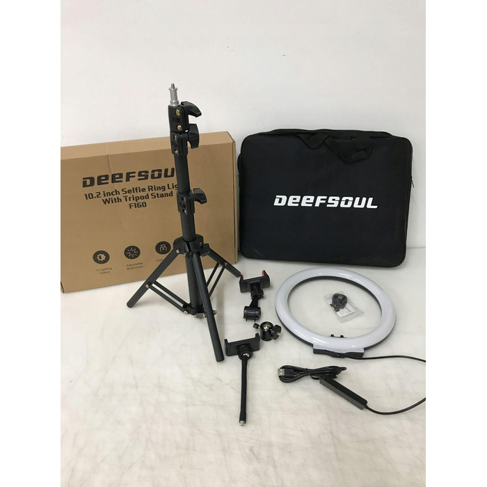 Кільцева LED-лампа Deefsoul