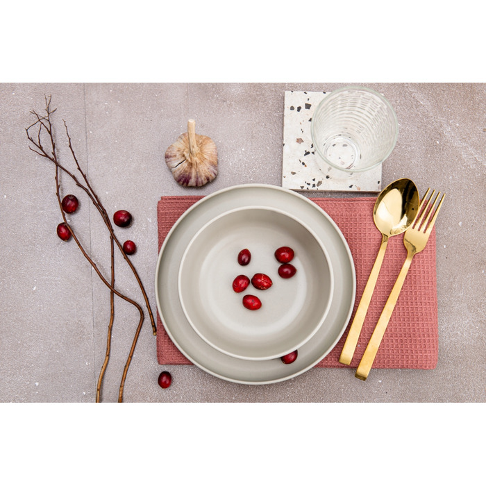 Обідній сервіс VictO Konsimo, набір тарілок на 6 осіб / 18 предметів