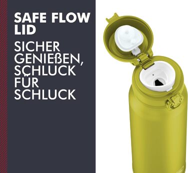 Термос THERMOS Ultralight 0,5 л, нержавіюча сталь, зберігає тепло 10 год, холод 20 год, герметичний, для води, чаю, 500 мл