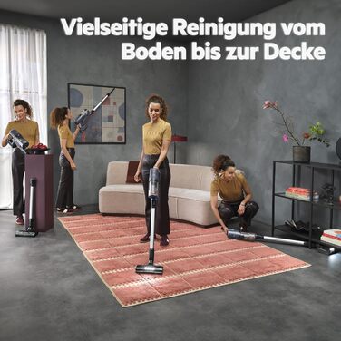 Бездротовий акумуляторний пилосос AEG 6000, 21.6V, 40 хв роботи, потужність 103 000 об/хв, серія 6000, колір блакитний