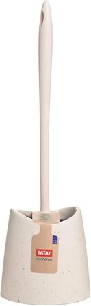 Торцева щітка для туалету Ecohome Standard | Міцна та довговічна | Сучасний дизайн | 12 x 12 x 38 см