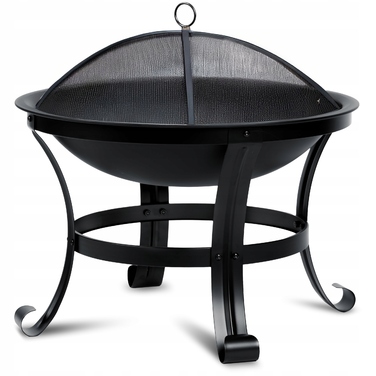 Садовий кострище-пальник Berdsen зі сталі з кришкою, 60 см