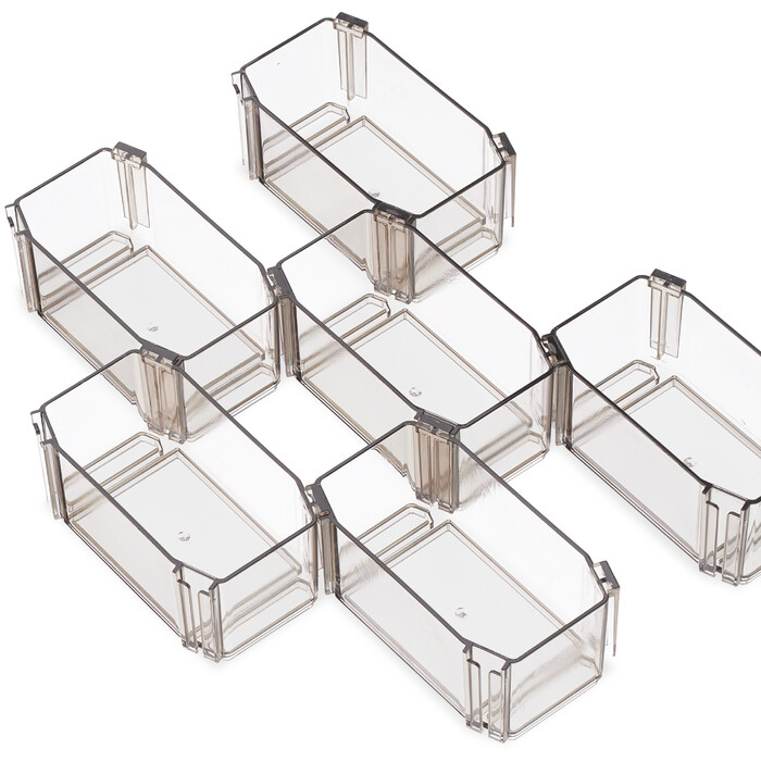 Relaxdays 6-Piece Drawer Organiser System