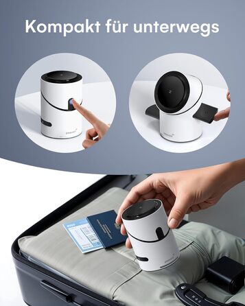 Зарядний пристрій 3-в-1 ZEEHOO MagSafe для Apple: QI2 бездротова зарядка 15W для Apple Watch, iPhone, AirPods (з адаптером 30W) - Білий