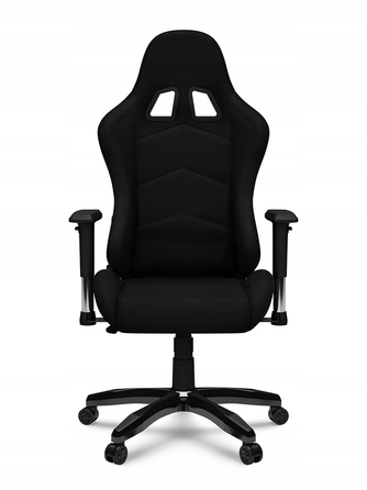 Ігрове крісло PRO-GAMER FALCON PLUS, тканина, чорне