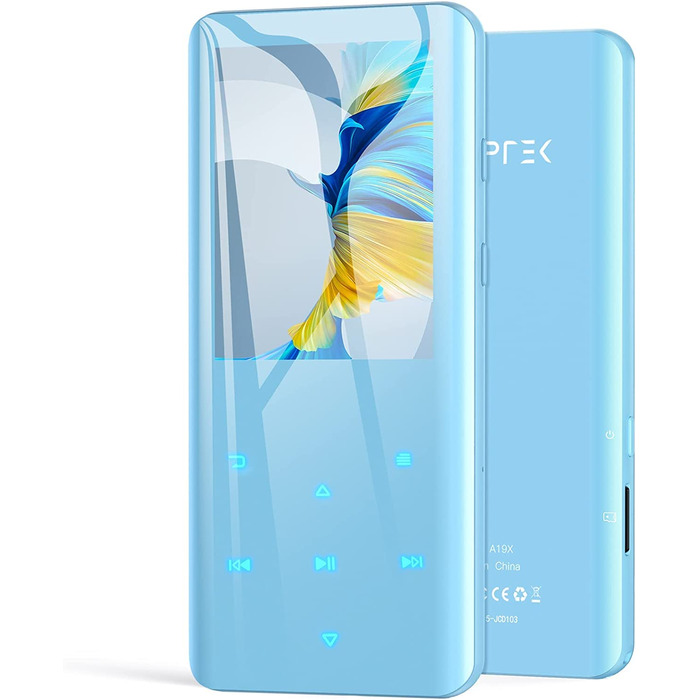 MP3 плеєр AGPTEK 64GB Bluetooth 5.3, 2.4