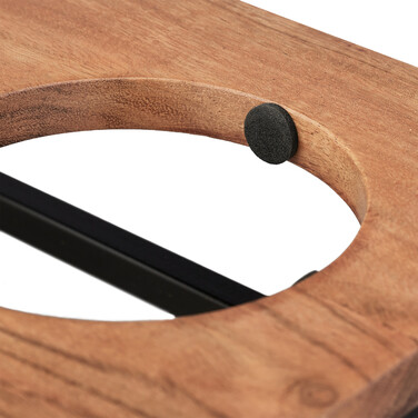 Relaxdays Nap Stand, Acacia Wood