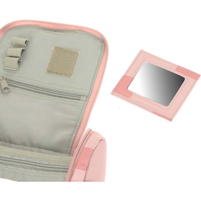 Дитяча косметичка-органайзер для подорожей LÄSSIG Mini Washbag з підвісом, принт Party Rose