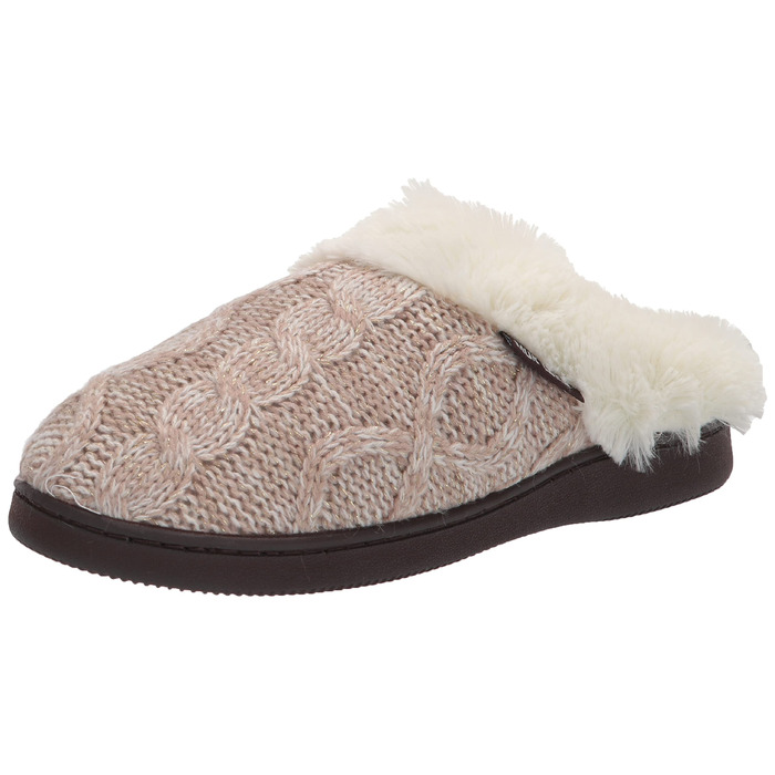 Жіночі капці-клоги MUK LUKS Suzanne, колір слонова кістка (Feenstaub), розмір Small