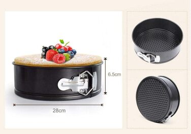 Набір форм для випічки ShellStone 8 шт. з антипригарним покриттям: капкейки, торти, кекси, пироги