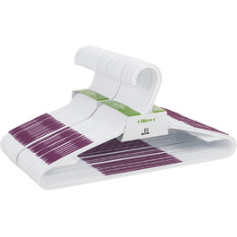 Пластикові вішалки для одягу, гнучкі, антиковзні, 30 шт. (Лідер)