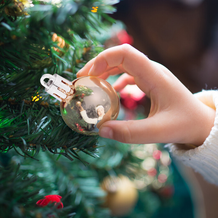 Relaxdays Set of 96 Christmas Baubles