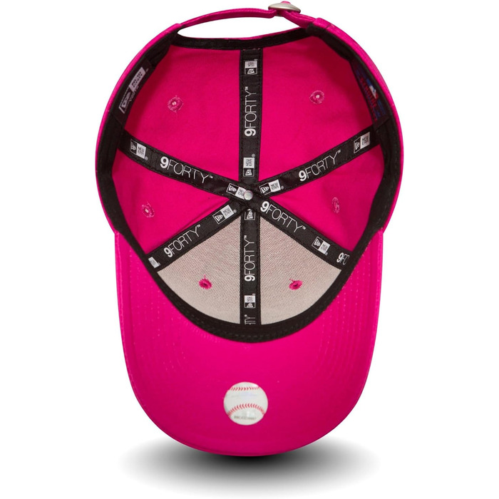 Кепка New Era Kids 940 League Basic New York Yankees рожево-біла (для дітей 6-10 років)