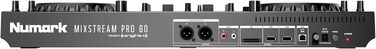 Numark Mixstream Pro Go: Портативний DJ-контролер з акумулятором, мікшер з розділенням STEM, динамік, Wi-Fi, сенсорний екран, сумісний з Serato DJ