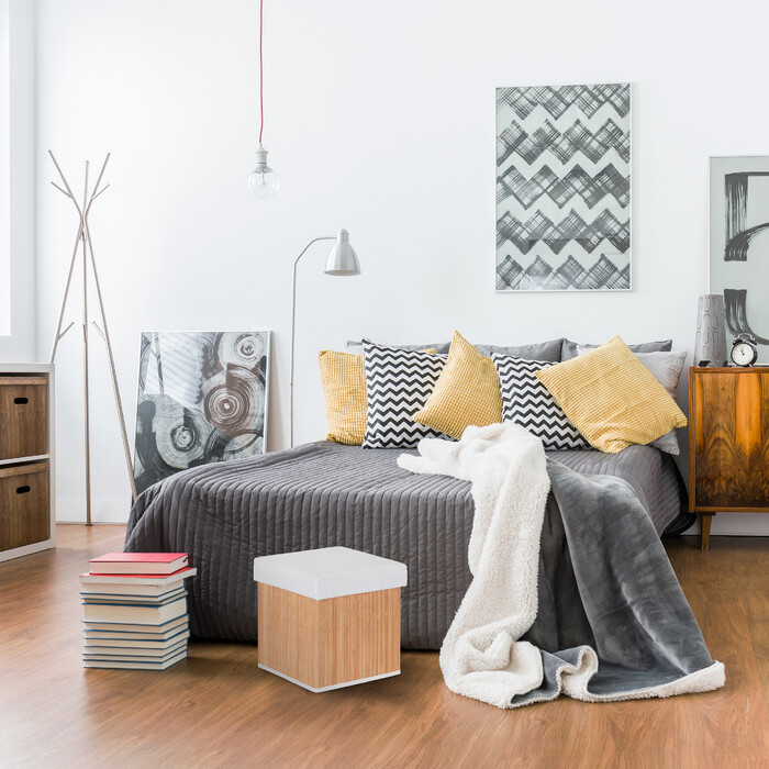 Relaxdays Ottoman з місцем для зберігання речей