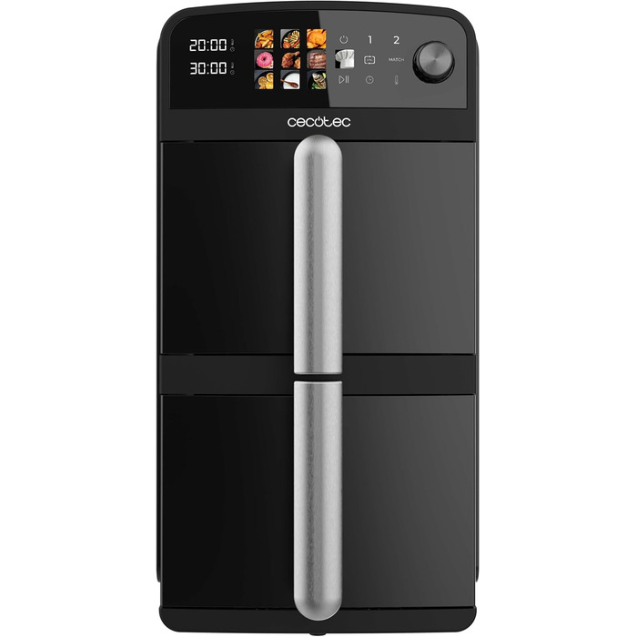 Фритюрниця Cecotec Cecofry DuoLevel 10.000, 10 л, 2400 Вт, сенсорне управління, 6 програм, контейнер 5 л