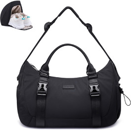 Спортивна сумка LOVEVOOK 50L: для фітнесу, йоги, подорожей, з відділенням для взуття та килимка