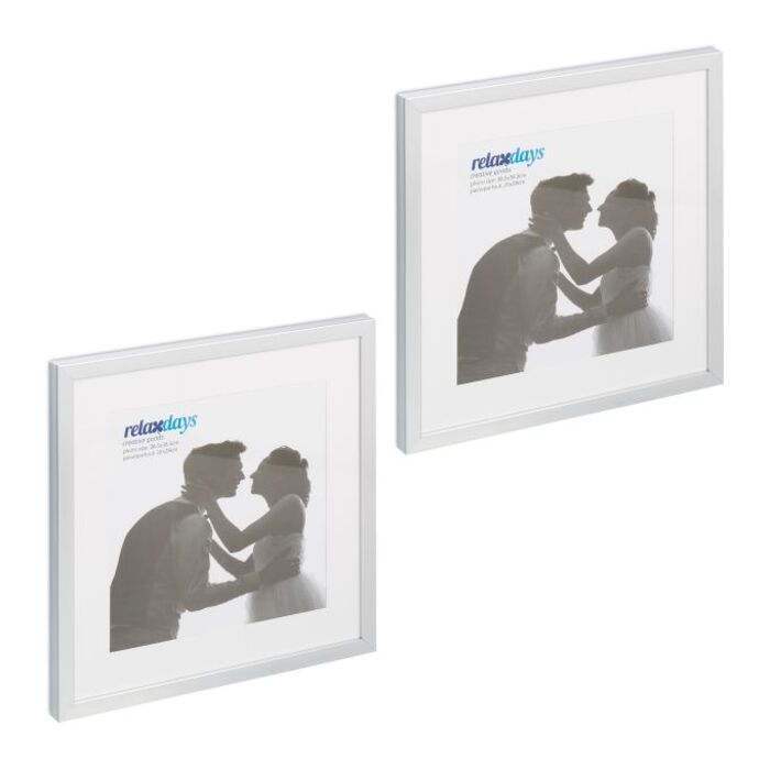 Relaxdays Picture Frames, 15 x 15 inches, 2-Pack