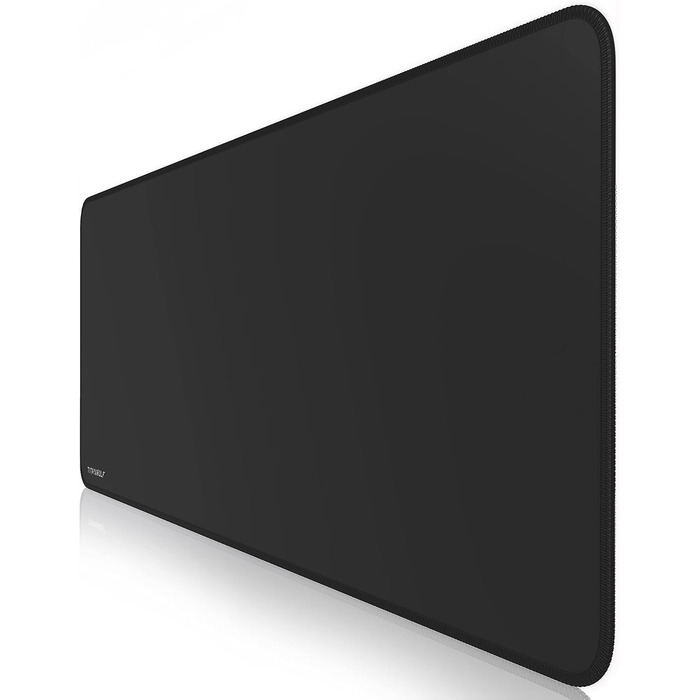 Килимок для миші TITANWOLF XXL Чорний 900 x 400 мм - великий килимок для геймінгу, покращена точність та швидкість