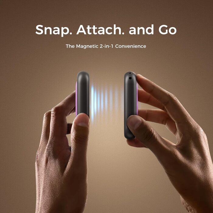 Електричні грілки для рук OCOOPA UT4 5000mAh - 2 шт. Водонепроникні, швидкий нагрів, USB, для зими, Outdoor