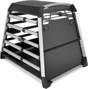 Thule Allax - переносна переносна клітка для собак, чорний/алюміній, XXL Compact