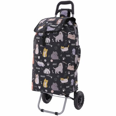 Тролей для покупок Hoppa Leichter, 57 л, модель 2024, міцний та складаний, для котів та собак