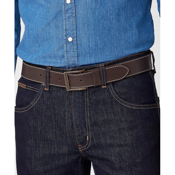 Шкіряний ремінь Wrangler 0081US85, розмір 105