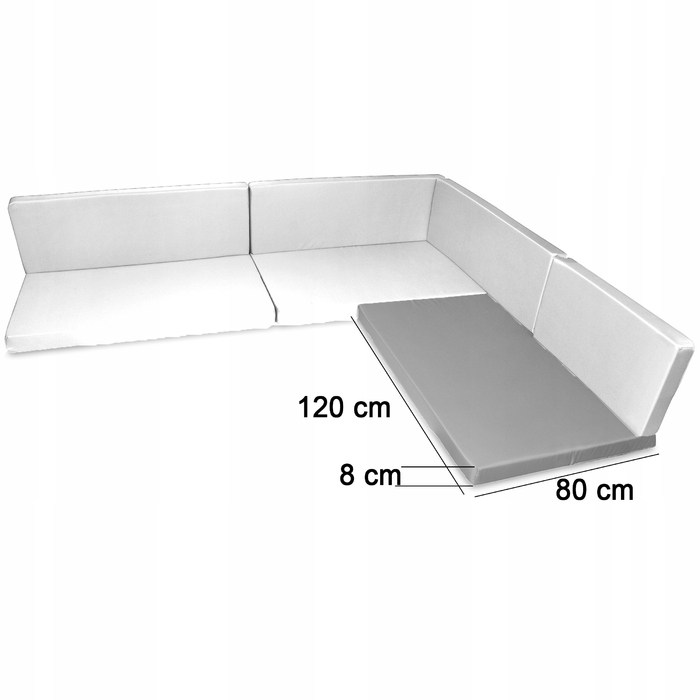 Подушка Superkissen24, 120 x 80 x 8 см