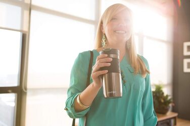 Contigo Byron Snapseal Stainless Steel Thermobecher - Leakproof Travel Coffee Mug - 590ml