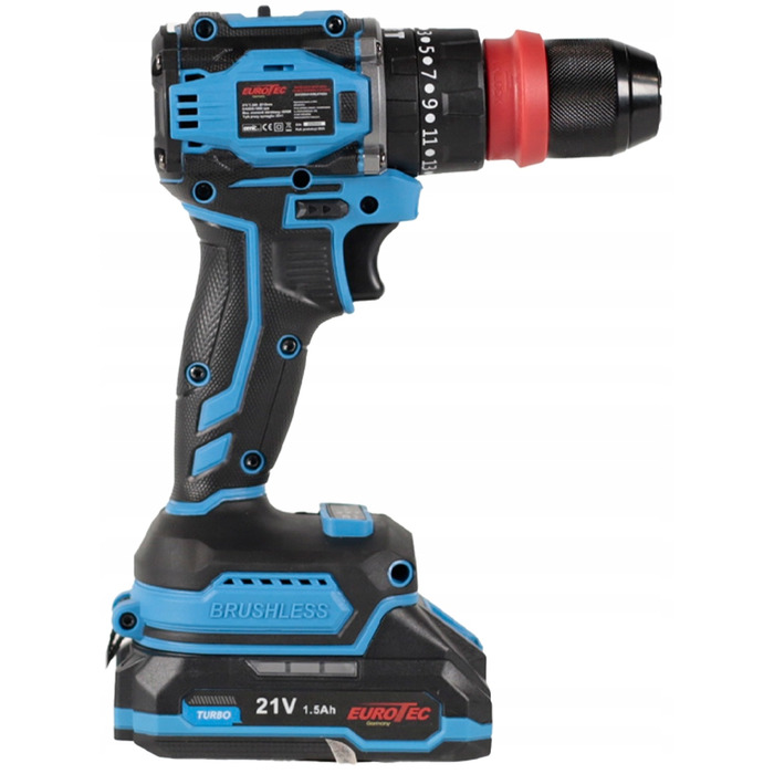 Акумуляторний шурупокрут Eurotec 21V EUCDSU010
