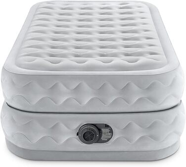 Надувний матрац Intex Twin Supreme Air-Flow з технологією Fiber-Tech, 99 x 191 x 51 см (64488ND)
