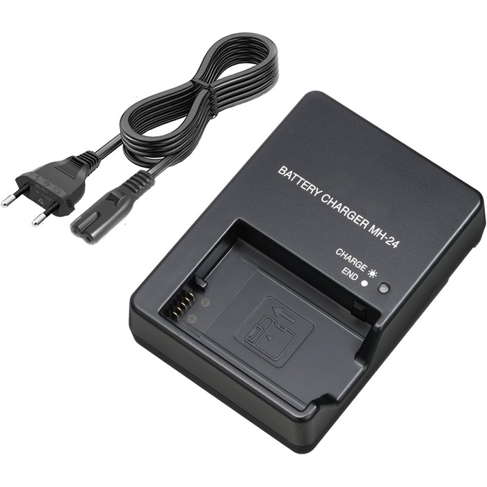 Зарядний пристрій MH-24 для акумуляторів EN-EL14/EN-EL14A (Nikon D3100, D3200, D3300, D3400, D3500, D5100, D5200, D5300, D5500, D5600, P7000, P7100, P7700, P7800, SLR-камери)