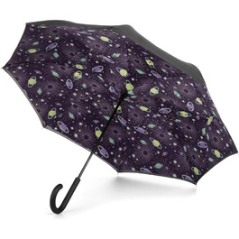 Складаний парасолька Inbrella Reverse-Close (Galaxy)