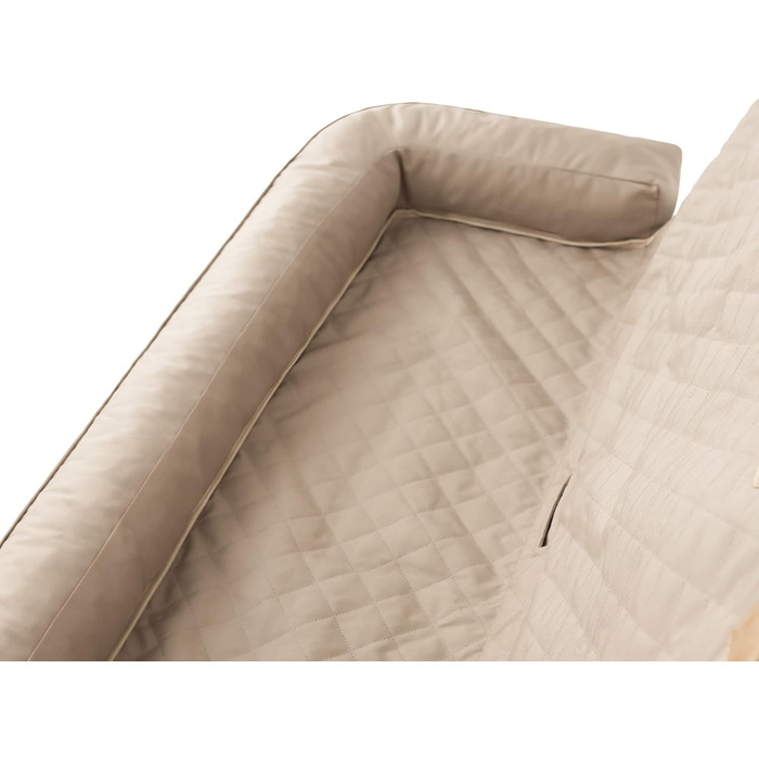 Автоматик для собак та котів: підстилка на заднє сидіння, переноска, корзина, шлейка, ліжко, корзинка, бежевий Оксфорд, 133 x 45 см