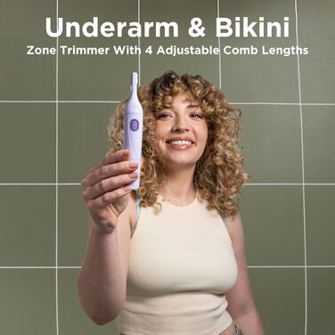 Електричний триммер Wilkinson Sword Intuition Perfect Finish 4-в-1 для тіла, бікіні, обличчя та брів (1 шт.)