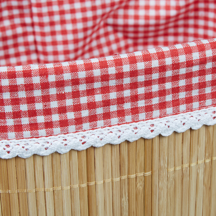 Relaxdays Bamboo Bread Basket