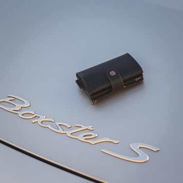 SLim Geldbörse: Елегантний жіночий/чоловічий портмоне з RFID захистом, шкіра Saffiano, Made in Italy