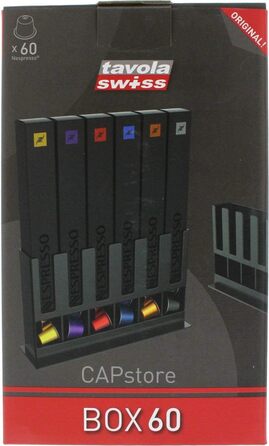 Диспенсер для капсул Nespresso Tavolaswiss BOX-40 (25x15x7 см)