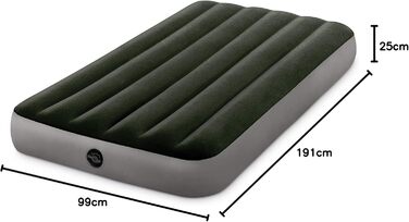 Надувний матрац Intex Twin DURA-Beam Prestige Downy AIRBED California King