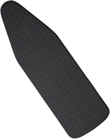 Чохол для прасувальної дошки Yizunnu, 140 x 50 см, товсте ущільнення, шнурок для фіксації, регульована застібка, простий крій та стійкий до подряпин принт (чорні крапки)
