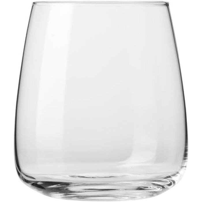 Набір келихів Krosno для білого, рожевого вина та Prosecco, 4 шт., об'єм 650/480 мл, сучасна колекція, ідеально для дому, ресторану та кухні, безпечно мити в посудомийній машині