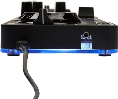 DJ контролер Hercules DJControl Starlight - портативний 2-Deck з 8 Pads, Serato DJ Lite для PC/MAC